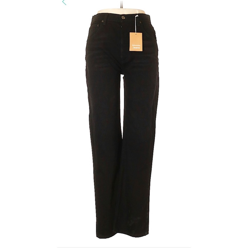 REFORMATION Cynthia Black High Rise -Sz28-NWT - Picture 4 of 8
